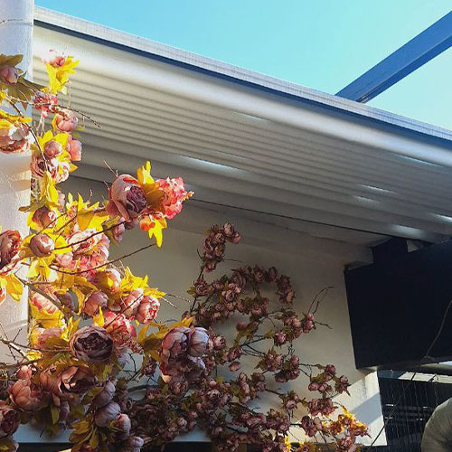 سقف پارچه ای جمع شو