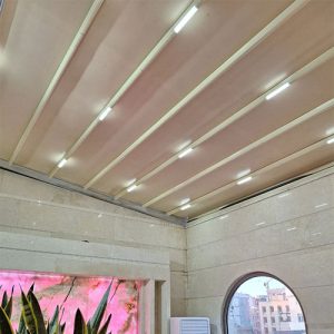 سقف پارچه ای جمع شو