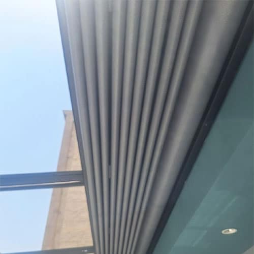 سقف پارچه ای جمع شو برای کافی شاپ