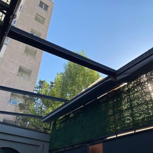 سقف پارچه ای جمع شو