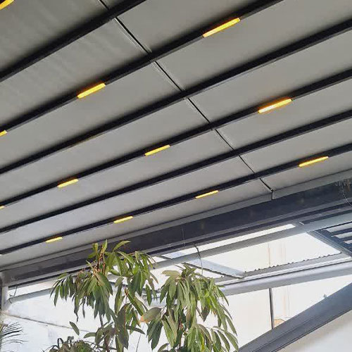 سقف پارچه ای جمع شو