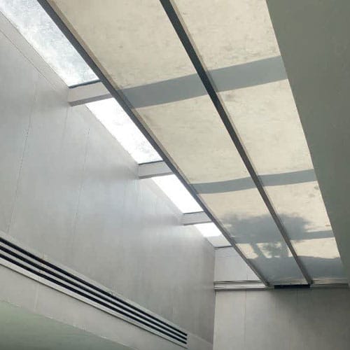 سقف پارچه ای جمع شو