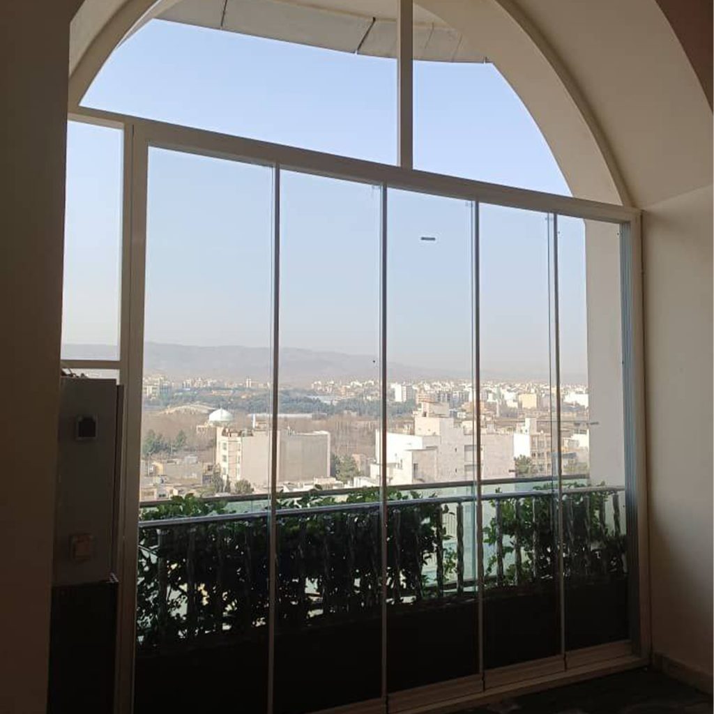 شیشه کشویی تاشو