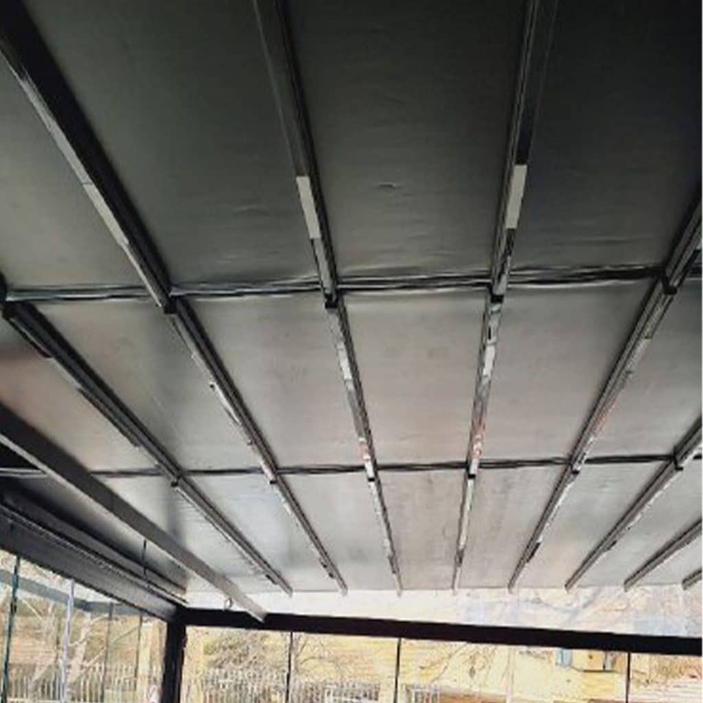 سقف پارچه ای جمع شو