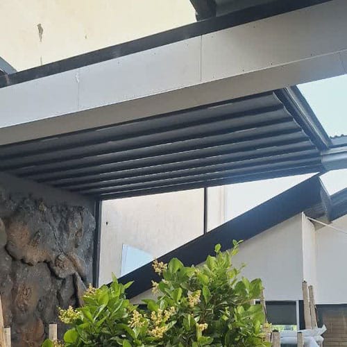 سقف پارچه ای جمع شو