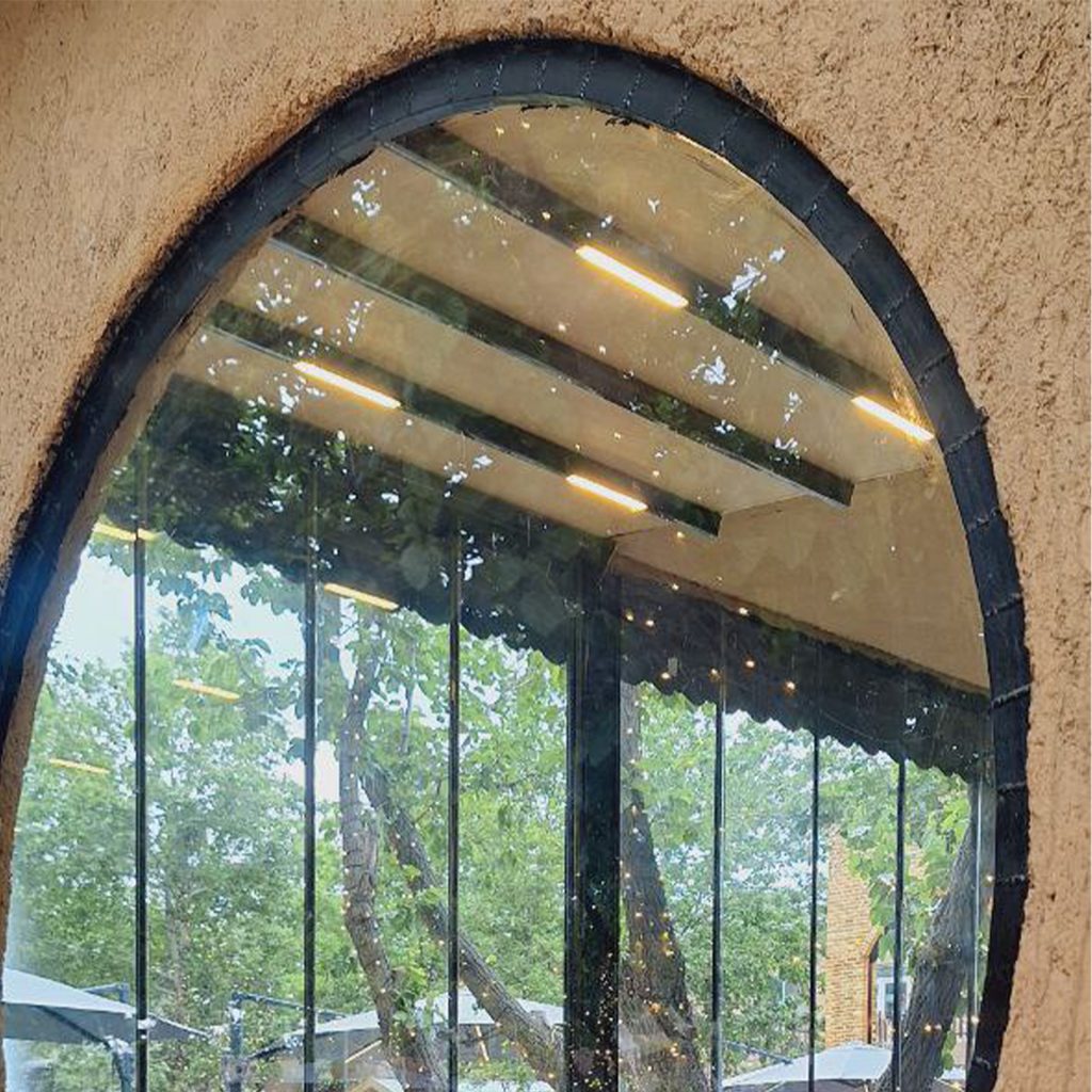 سقف پارچه ای جمع شو