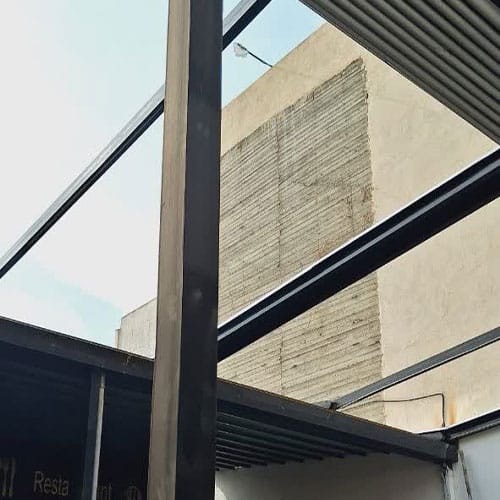 سقف پارچه ای جمع شو